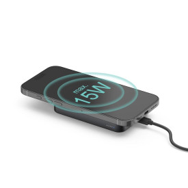 Външна батерия HAMA Qi2, 10000mAh, USB-C