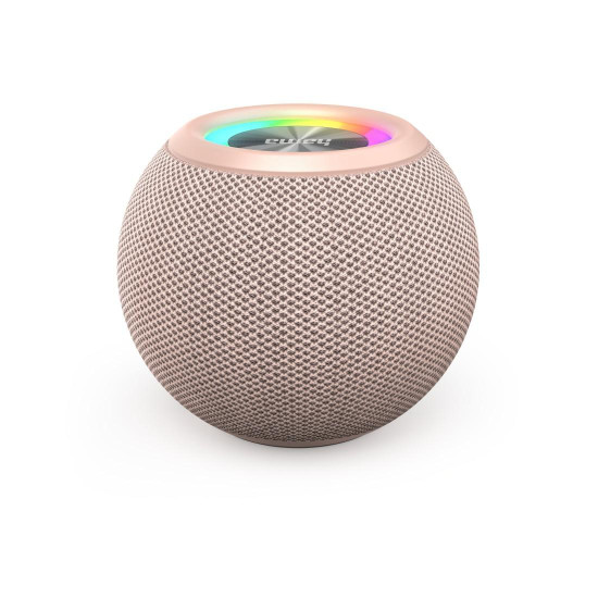 Преносима тонколона HAMA Ball Shape Speaker, 5 светлинни режима, 5W, Pink
