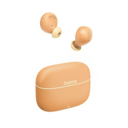 Безжични слушалки HAMA Freedom Buddy II, True Wireless, Orange