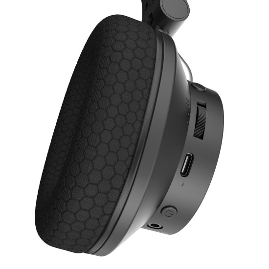 Безжични слушалки HAMA BT-900, Bluetooth, с микрофон, зарядна станция, Multipoint, ENC, Black (HAMA-139940)