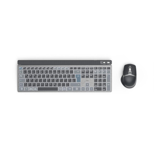 Комплект клавиатура и мишка HAMA WKM-750, HAMA-173069, Bluetooth/2.4 GHz