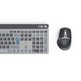 Комплект клавиатура и мишка HAMA WKM-750, HAMA-173069, Bluetooth/2.4 GHz