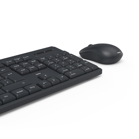 Комплект клавиатура и мишка HAMA WKM-100, USB, Black