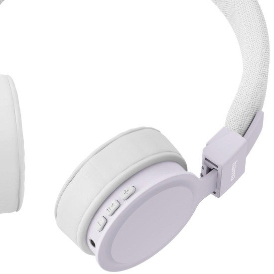 Безжични слушалки HAMA Freedom Lit III, Bluetooth, On-Ear, с микрофон, White (HAMA-221766)