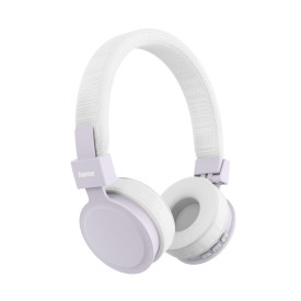 Безжични слушалки HAMA Freedom Lit III, Bluetooth, On-Ear, с микрофон, White (HAMA-221766)