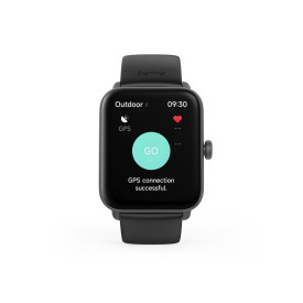 Смарт часовник HAMA 6010, GPS, TFT 1.65 инча, 49 мм, Pulse Sensor, Bluetooth 5.3, Black