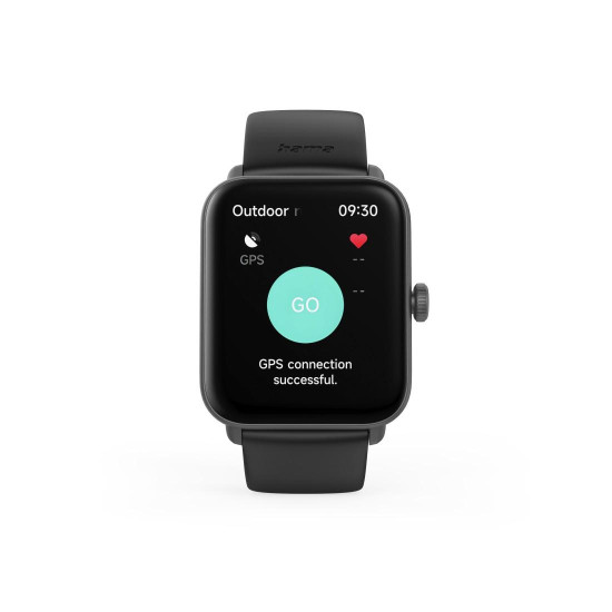 Смарт часовник HAMA 6010, GPS, TFT 1.65 инча, 49 мм, Pulse Sensor, Bluetooth 5.3, Black