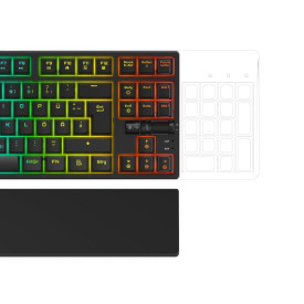 Клавиатура HAMA uRage Exodus 860 Mechanical, HAMA-186076, Red Switch, USB, Black