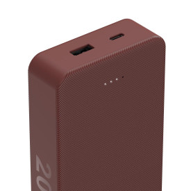 Външна батерия HAMA Colour 20, 20000 mAh, 201717, Red