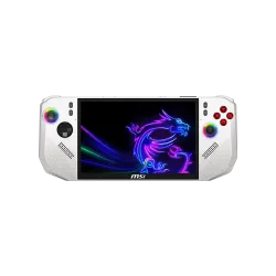 Портативна конзола MSI CLAW A8 BZ2EM-058GR - 8-инча IPS FHD+, 120Hz, VRR, 24GB LPDDR5x, 1TB SSD, Windows 11 Home, Polar Tempest