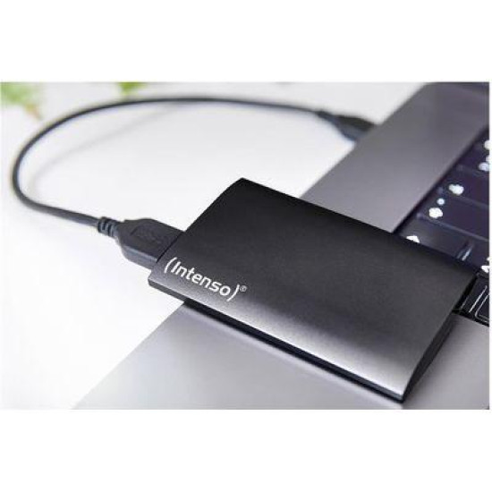Външен SSD диск Intenso Premium 1TB, USB 3.2, Black
