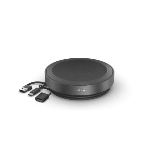 Преносима тонколона Jabra Speak2 75 MS Teams, USB-A/USB-C, Bluetooth, Dark Grey (JABRA-2775-109)