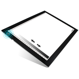 Светеща LED подложка за рисуване HUION LED Light Pad L4S, USB, Black