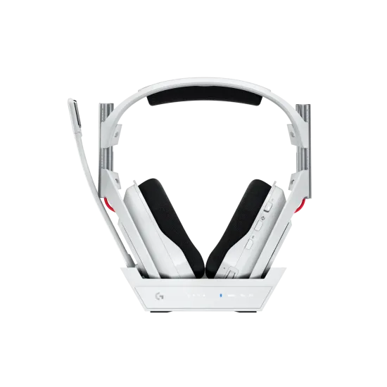 Безжични слушалки Logitech Astro A50 Lightspeed, USB, Type-C, White