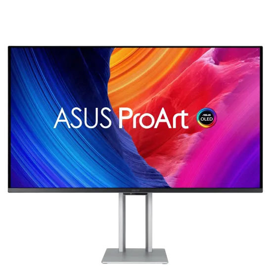 Монитор ASUS ProArt OLED PA32UCDM, 32 инча, QD-OLED, 3840x2160, 240Hz, 0.3ms, HDR400