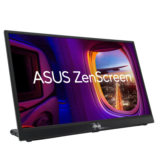 Монитор ASUS ZenScreen MB17AHG, 17.3 инча, IPS, FHD 1920x1080, 144Hz, 5ms, FreeSync Premium, HDMI
