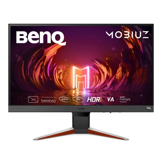 Монитор BenQ EX240N MOBIUZ, 23.8 инча, VA, FHD 1920x1080, 165Hz, 1 ms, AMD FreeSync, HDMI/DP