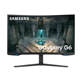 Монитор Samsung Odyssey G6 G650, 32 инча, VA, 2560x1440, 240Hz, 1ms, FreeSync™ Premium Pro,HDR 600, HDMI/DP