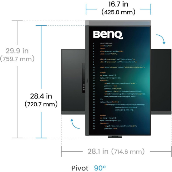 Монитор BenQ RD320UA, 31.5-инча, 3840x2160, IPS, 60Hz