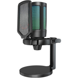 Микрофон FIFINE A6NEO, RGB, Black