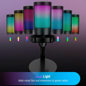 Микрофон FIFINE A6NEO, RGB, Black