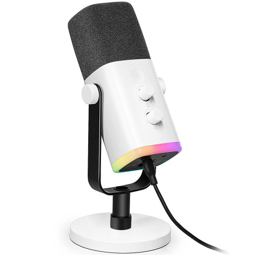 Микрофон FIFINE AM8, RGB, XLR/USB, White