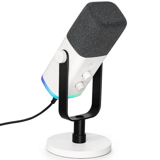 Микрофон FIFINE AM8, RGB, XLR/USB, White