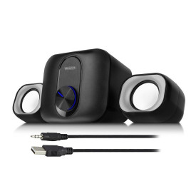 Тонколони EWENT Eminent 2.1, 3.5 mm, USB, 11W, Black