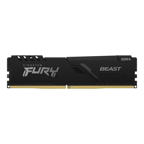 RAM памет Kingston FURY Beast Black, 32GB (1x32GB) DDR4, 3200MT/s, CL16