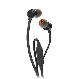 Слушалки JBL T110, In Ear, Black