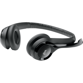 Слушалки Logitech H390, USB, Mic, Black