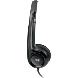 Слушалки Logitech H390, USB, Mic, Black
