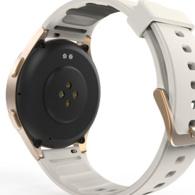 Смарт часовник HAMA 8900, GPS, AMOLED 1.32 инча, Alexa, Gold