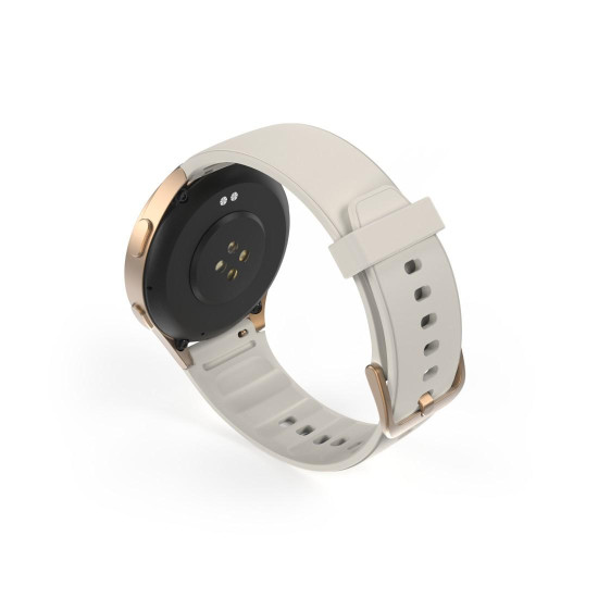Смарт часовник HAMA 8900, GPS, AMOLED 1.32 инча, Alexa, Gold