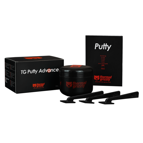 Термопроводима маса Thermal Grizzly Putty Advanced, 100 гр.