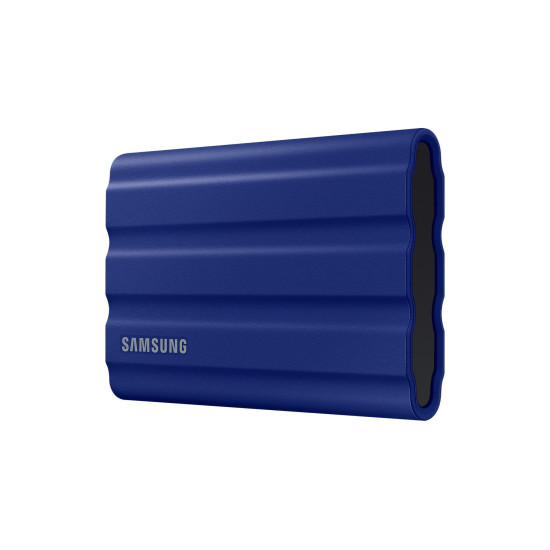 Външен SSD диск Samsung T7 Shield 2TB, USB 3.2,  USB-C, Blue