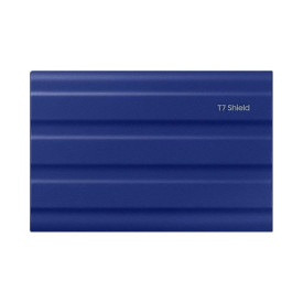 Външен SSD диск Samsung T7 Shield 2TB, USB 3.2,  USB-C, Blue