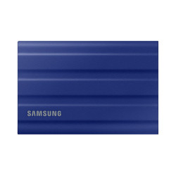 Външен SSD диск Samsung T7 Shield 2TB, USB 3.2,  USB-C, Blue