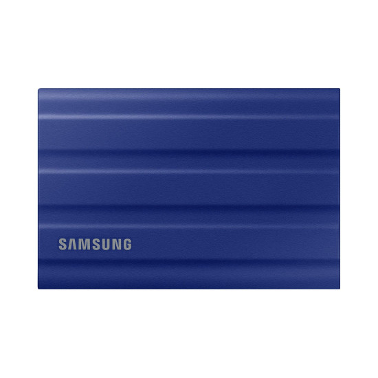 Външен SSD диск Samsung T7 Shield 2TB, USB 3.2,  USB-C, Blue