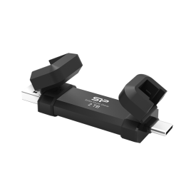 Външен SSD диск Silicon Power DS72 Black - 2TB