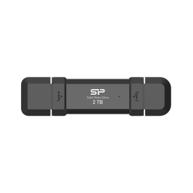 Външен SSD диск Silicon Power DS72 Black - 2TB