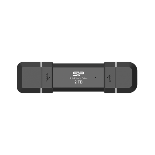 Външен SSD диск Silicon Power DS72 Black - 2TB