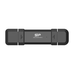 Външен SSD диск Silicon Power DS72 500GB, USB 3.2, Black