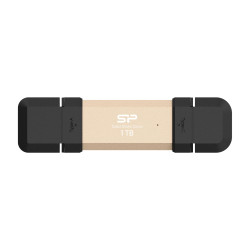 Външен SSD диск Silicon Power DS72 1TB, USB 3.2, Gold