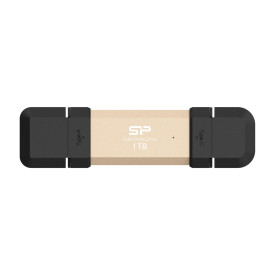 Външен SSD диск Silicon Power DS72 1TB, USB 3.2, Gold