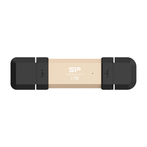 Външен SSD диск Silicon Power DS72 1TB, USB 3.2, Gold