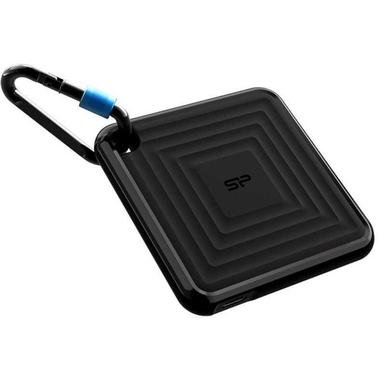 Външен SSD диск Silicon Power PC60 512GB, USB 3.2, Black
