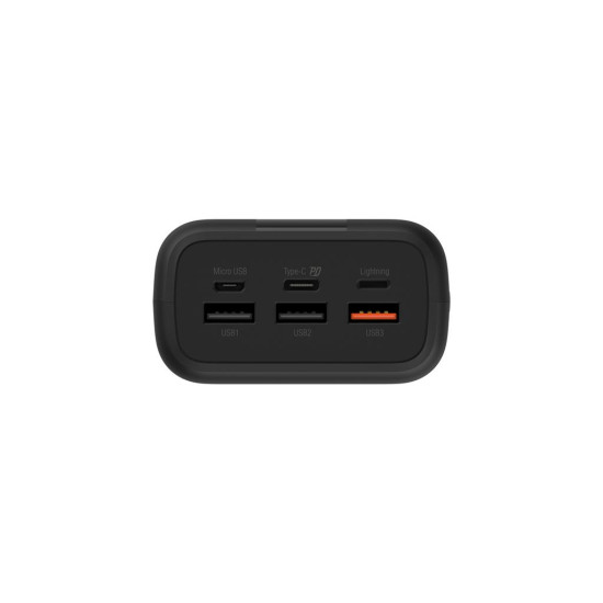 Външна батерия Silicon Power QX55, 30000 mAh, Black