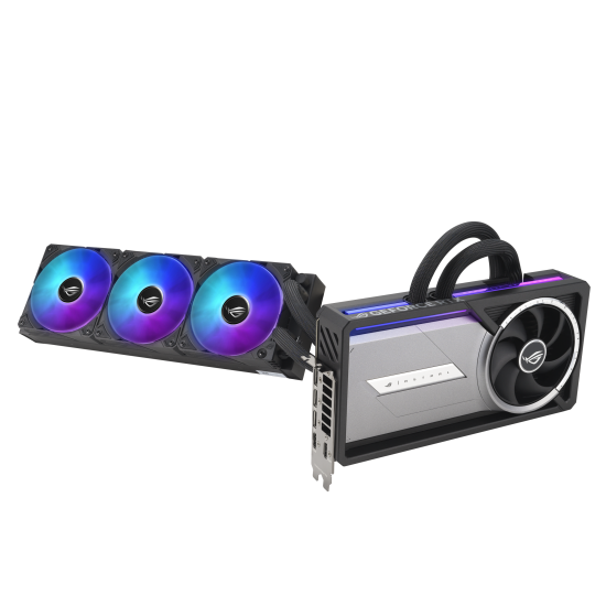 Видеокарта ASUS ROG Astral LC GeForce RTX 5090 OC Edition, 32GB GDDR7, 512-bit, 2xHDMI, 3xDP