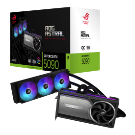Видеокарта ASUS ROG Astral LC GeForce RTX 5090 OC Edition, 32GB GDDR7, 512-bit, 2xHDMI, 3xDP